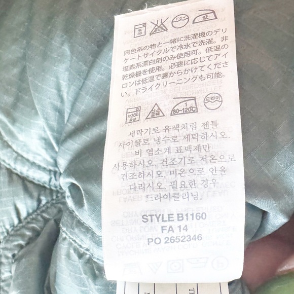 J. Crew Shiny Puffer Down Vest Alhambra Green - Picture 3 of 12